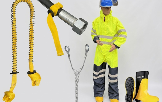 Magasnyomású védőruhák és felszerelések